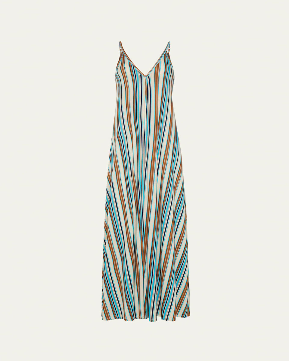 Striped Clara Maxi Dress
